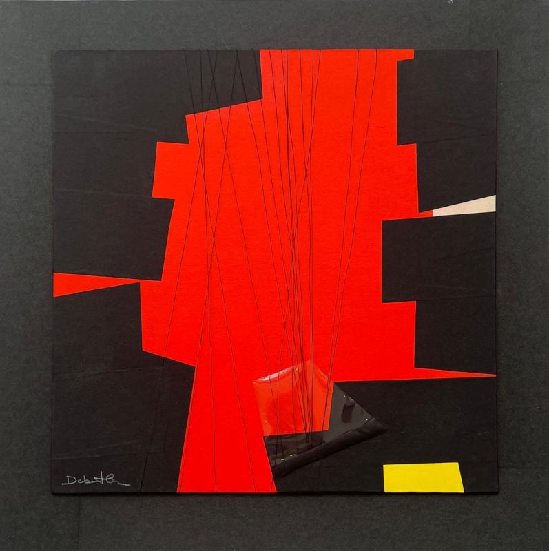 Station Gobelins 1 (Collage) - Jacqueline DEBUTLER