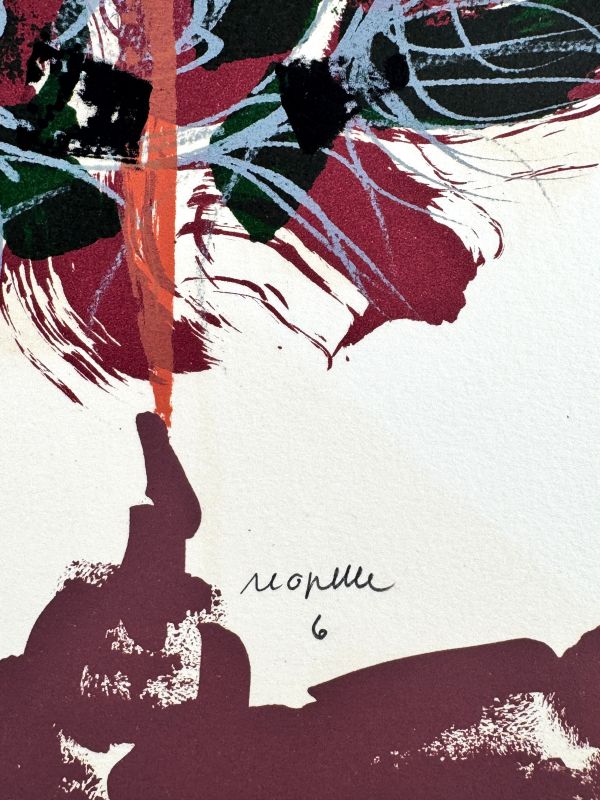 Nachmittag (Farblithographie) - Jean-Paul RIOPELLE