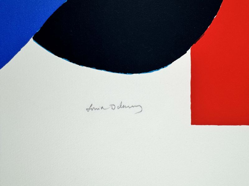 Morgen-Nocturne (Farblithographie) - Sonia DELAUNAY