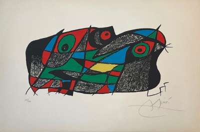 Joan Miro. Fotoscop (Lithograph) - Joan  MIRO