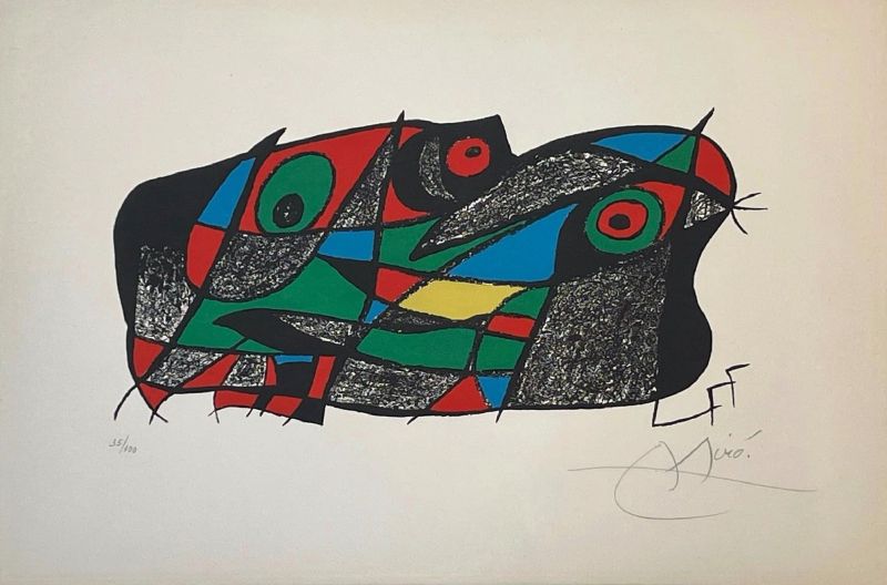 Joan Miro. Fotoscop (Lithographie) - Joan  MIRO
