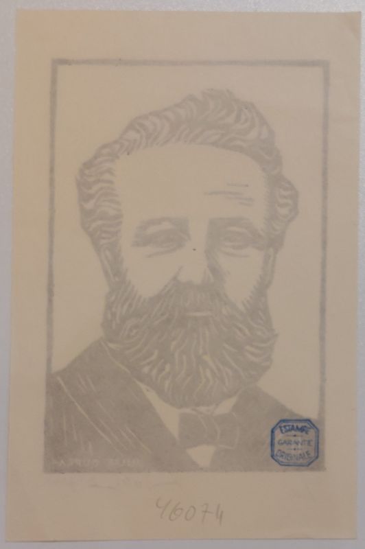 Julie DUPRAS "Jules Verne" (Lithographie) -  Artistes Divers