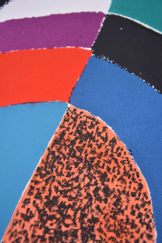 Cath&eacute;drale (Litografía) - Sonia DELAUNAY