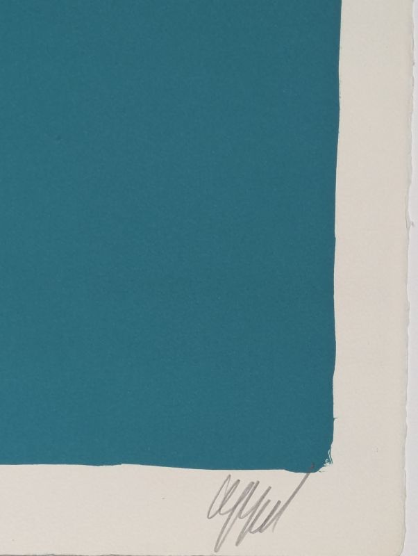 Green Cat (Lithograph) - Karel APPEL