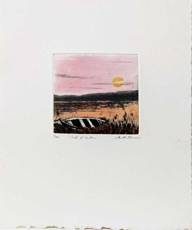 Morgenhimmel (Aquatinta) - Annapia ANTONINI