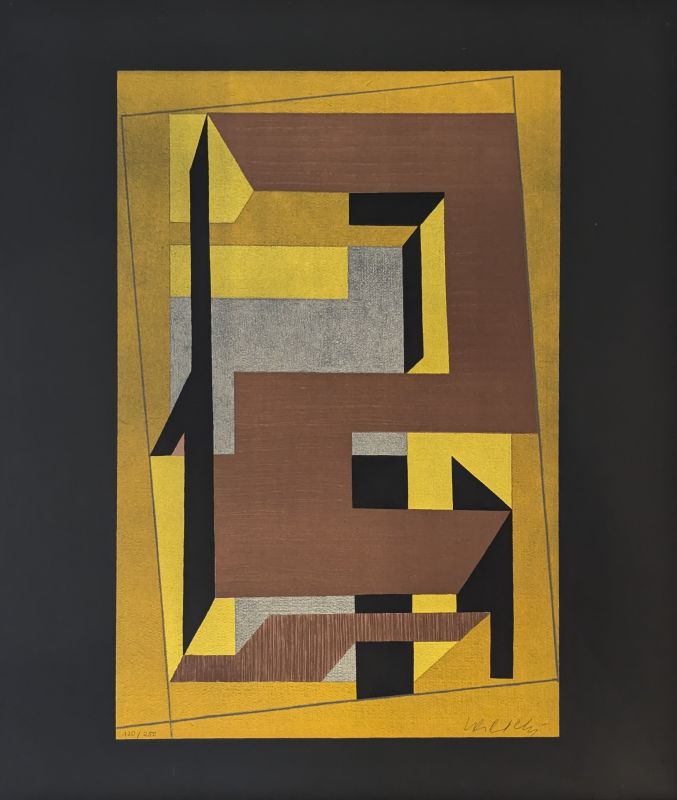 Gordes Taira (Lithographie) - Victor  VASARELY