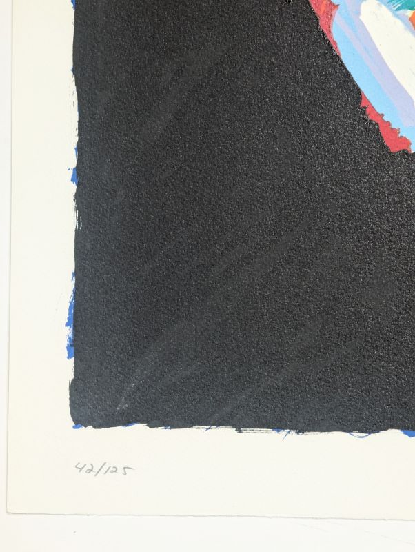 Cat in the Night (Lithograph) - Karel APPEL