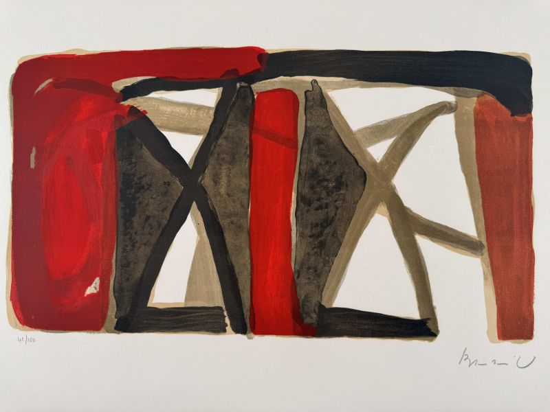 Sin t&iacute;tulo (Litografía) - Bram   VAN VELDE