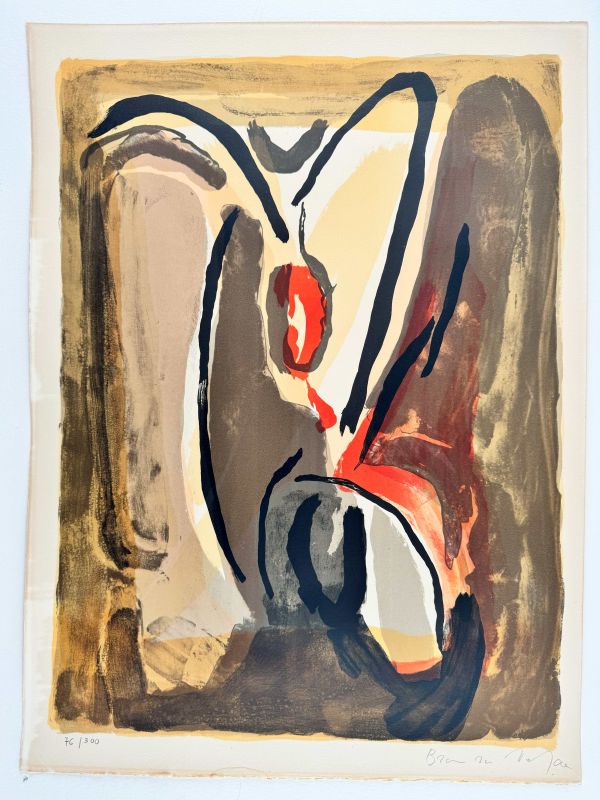 Untitled (Lithograph) — Bram VAN VELDE — View with margins