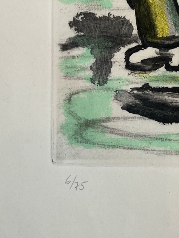 Les Constructeurs (Aguatinta) - Fernand LEGER