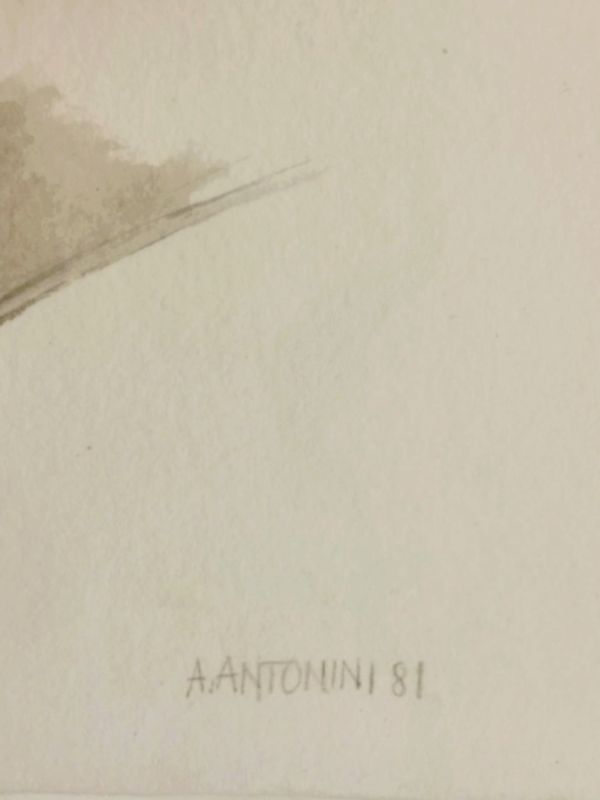 L'autre moulin à café (Aquarelle (contemporain)) - Annapia ANTONINI