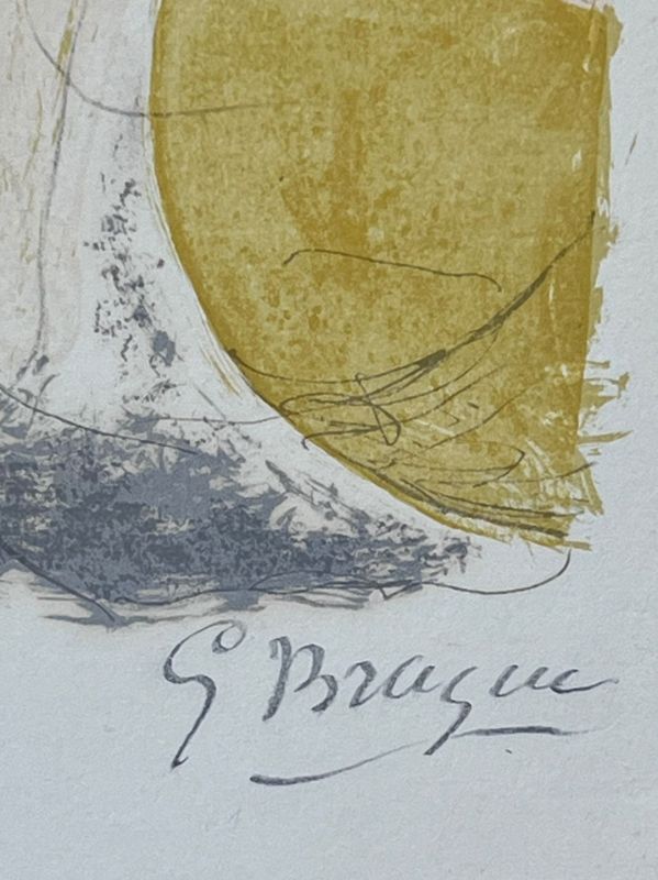 Abstieg in die Hölle (Farblithographie) - Georges BRAQUE