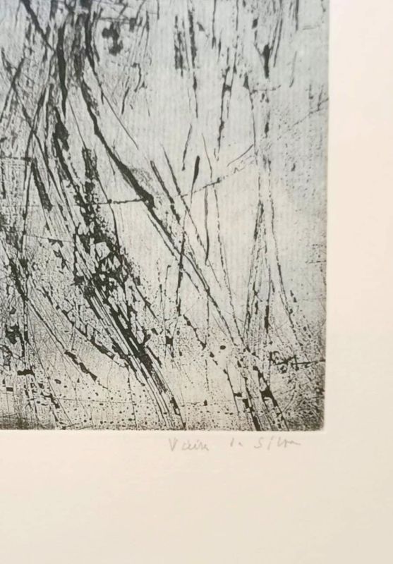 Un été de sel (Eau-forte) - Maria Helena VIEIRA DA SILVA