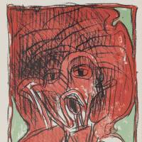 Schismes (Litografía) — Pierre ALECHINSKY — Vista frontal