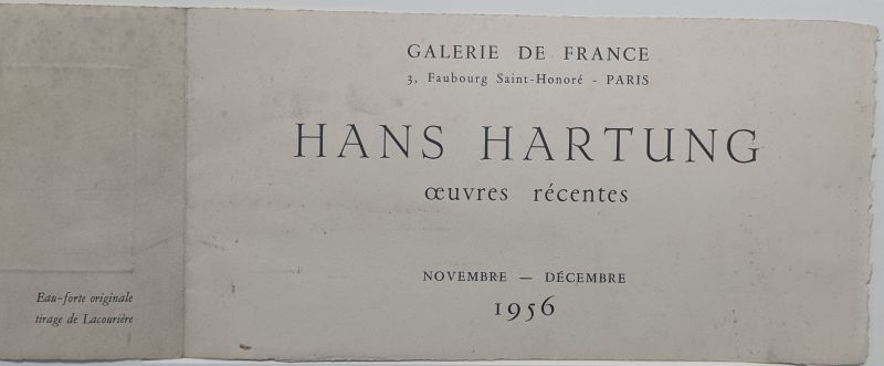 G 4 (Eau-forte et aquatinte) - Hans HARTUNG
