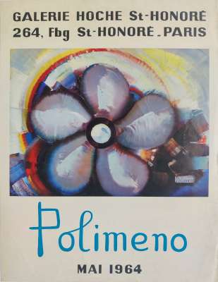 Paolo Polimeno (1919-2007) // Galerie Hoche (Affiche) -  Artistes Divers