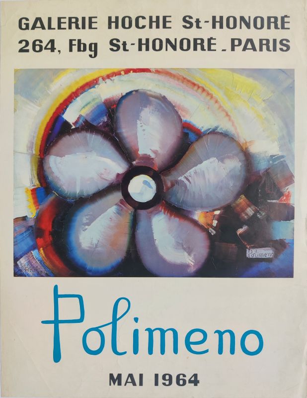 Paolo Polimeno (1919-2007) // Galerie Hoche (Póster) -  Artistes Divers