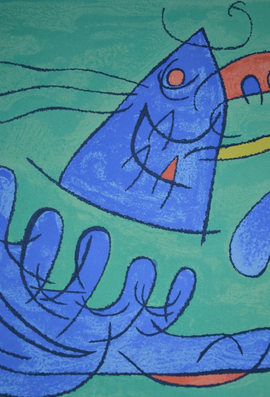 Ubu roi (planche 12) (Lithograph) - Joan  MIRO