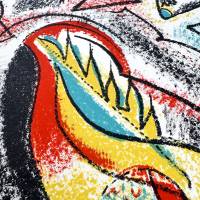 Ballet d'insectes (Farblithographie) — André MASSON — Detailansicht