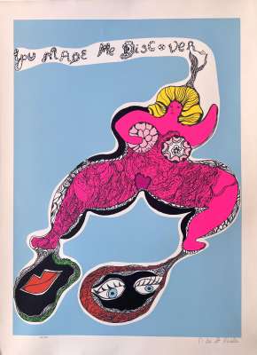 Nana Power (Siebdruck) - Niki DE SAINT PHALLE