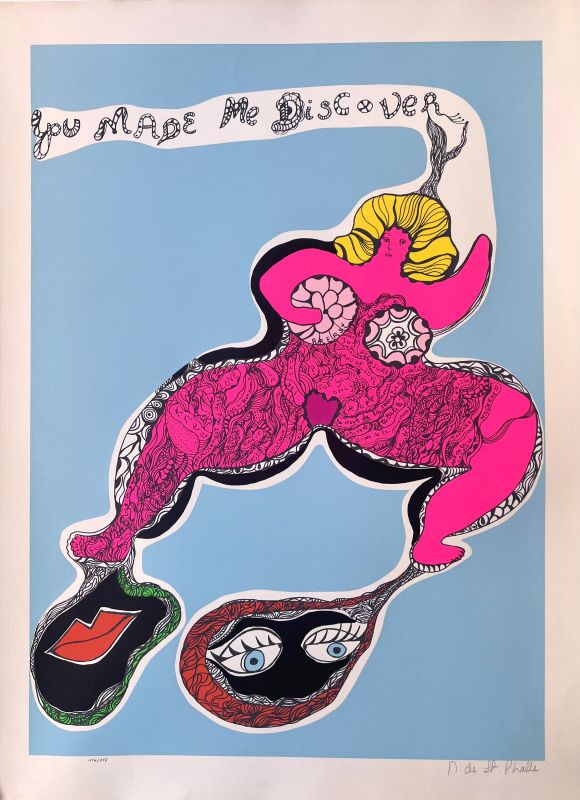 Nana Power (Siebdruck) - Niki DE SAINT PHALLE