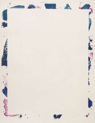 Sans Titre (SF 109) (Lithograph) - Sam FRANCIS