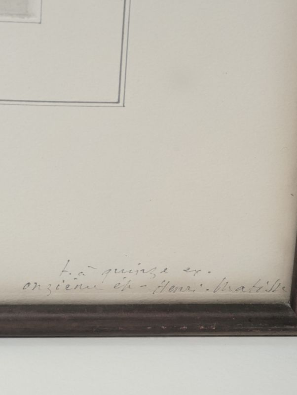 Mlle Landsberg au long visage (Eau-forte) - Henri  MATISSE
