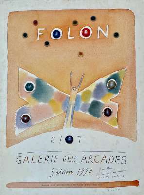 Folon (Affiche) - Jean-Michel FOLON