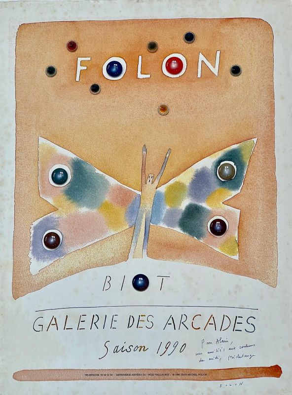Folon (Affiche) - Jean-Michel FOLON