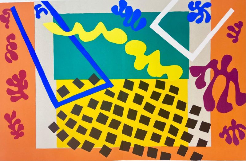 Les Codomas (Litografía) - Henri  MATISSE