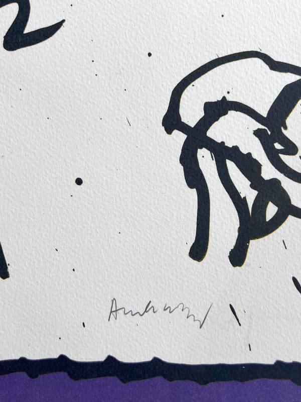 Première Primaire (Lithographie) - Pierre ALECHINSKY