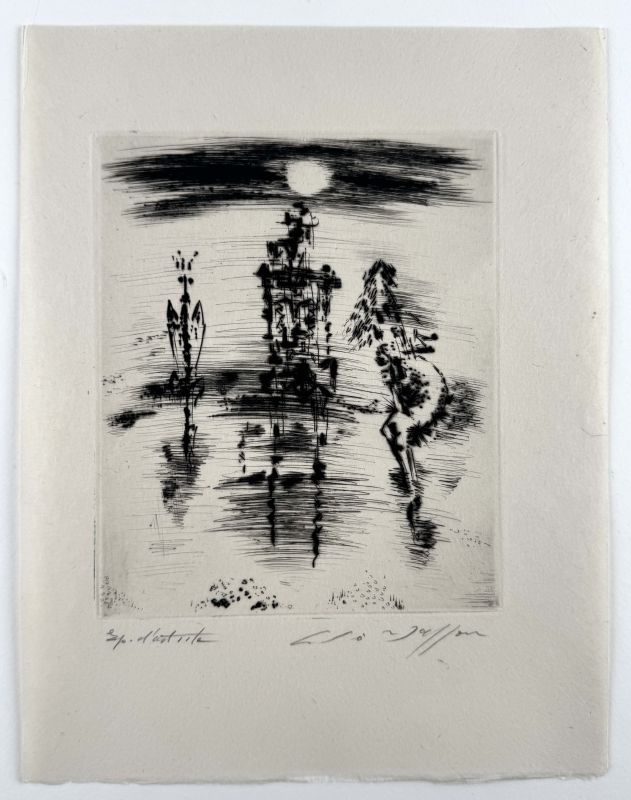 Pour Saint-Pol Roux (Eau-forte et aquatinte) - André  MASSON