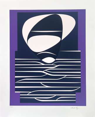Les ann&eacute;es Cinquante (Sérigraphie) - Victor  VASARELY