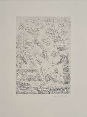 Métamorphose sur la cime (Eau-forte) - André  MASSON