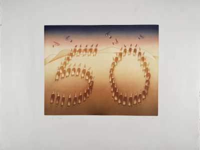 50 (Sérigraphie) - Jean-Michel FOLON