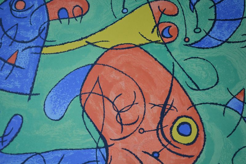 Ubu roi (planche 12) (Lithograph) - Joan  MIRO