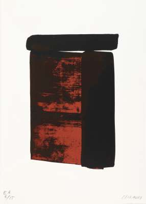 Silkscreen n° 12, 1979 (Silkscreen) - Pierre  SOULAGES