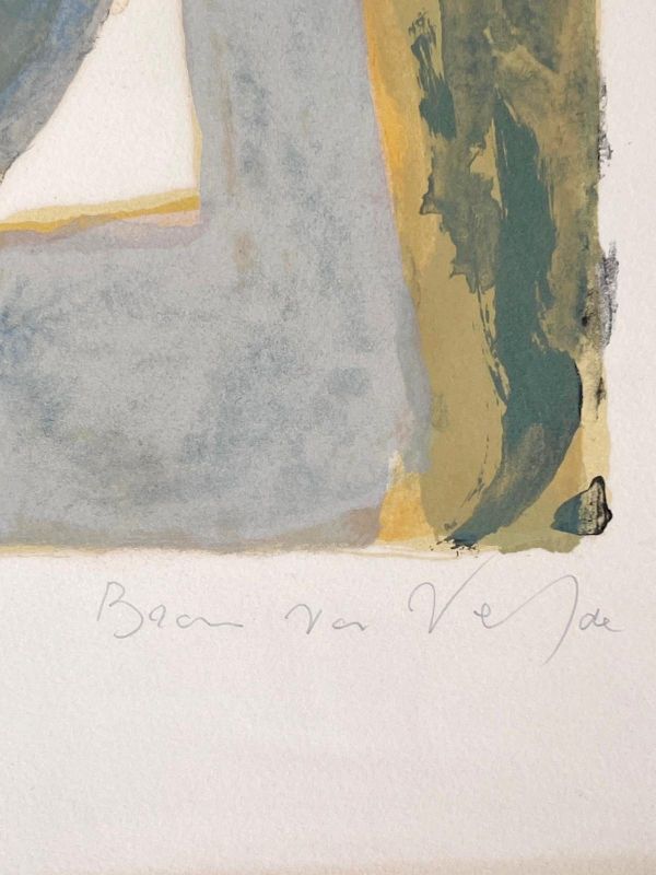 Luz pálida (Litografía) - Bram   VAN VELDE