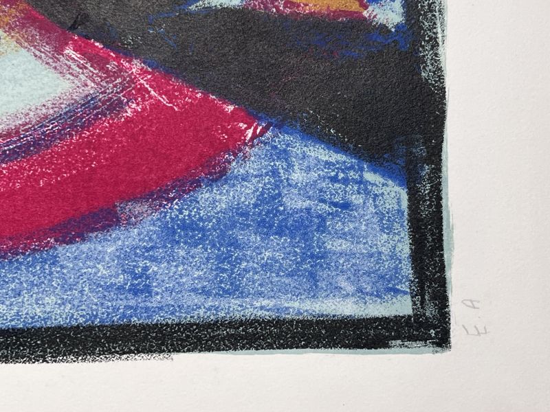 Les Hesp&eacute;rides (Lithographie) - Jean-Michel ATLAN
