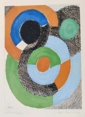 Rythmes et couleurs (Etching) - Sonia DELAUNAY