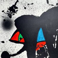 Strindberg Mappen (Farblithographie) — Joan MIRO — Detailansicht