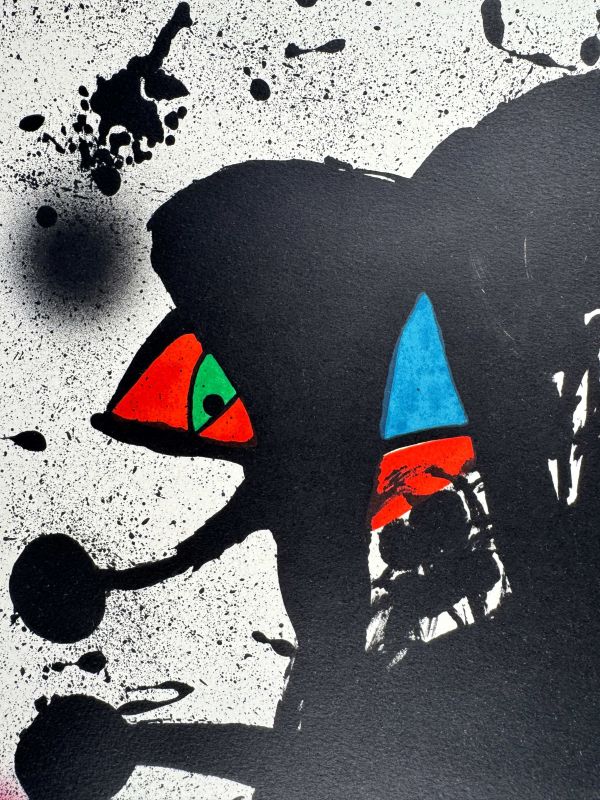 Strindberg Mappen (Farblithographie) — Joan MIRO — Detailansicht