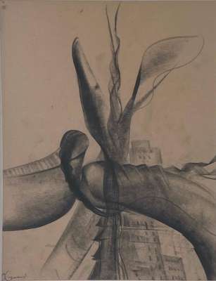 Untitled (Charcoal (modern)) - Jean-Gabriel CHAUVIN
