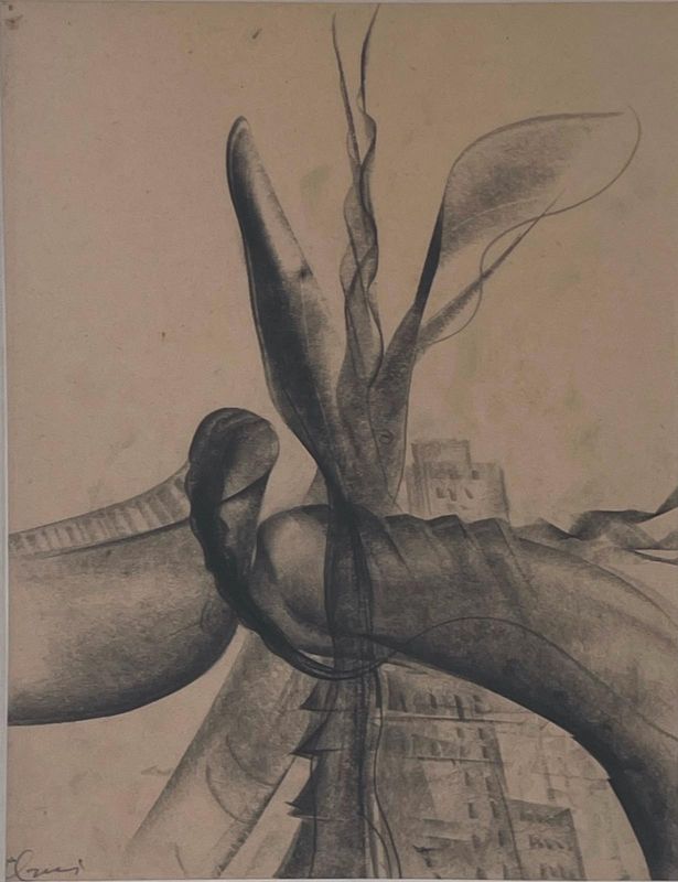 Sin título (Carbón (moderno)) - Jean-Gabriel CHAUVIN