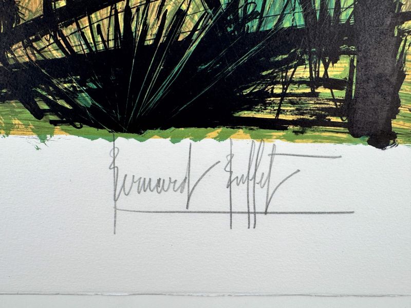 Panorama de Saint-Tropez (Lithographie) - Bernard BUFFET