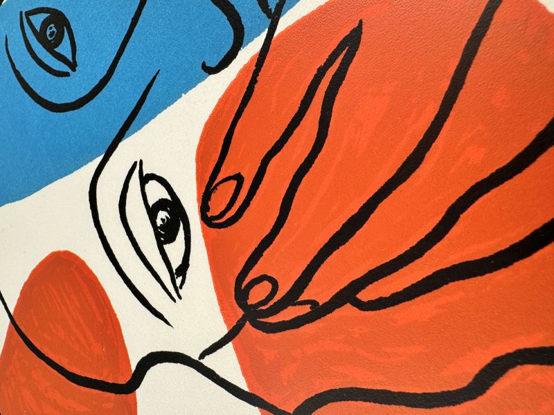 Portr&auml;t einer Frau (Siebdruck) - Fernand LEGER