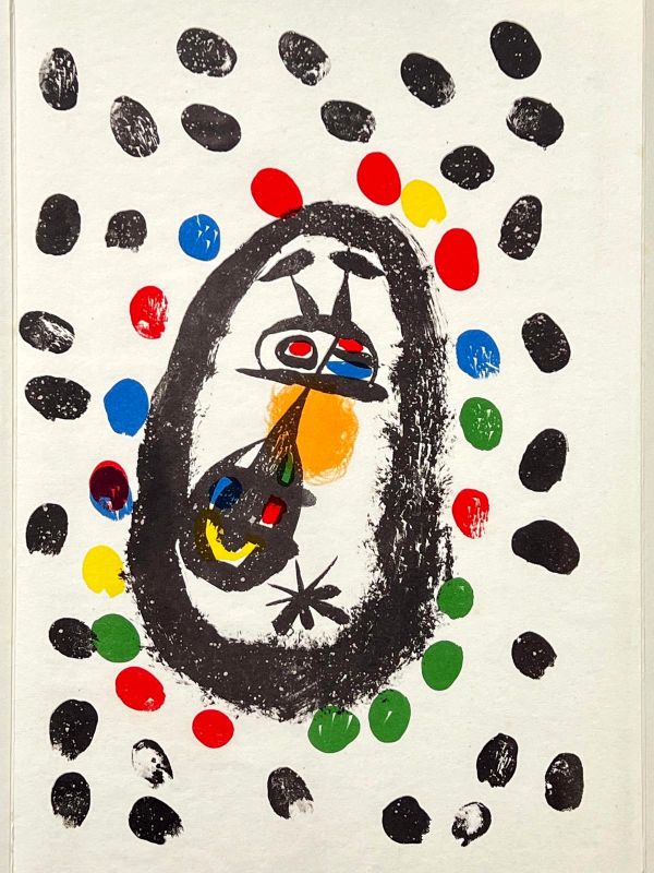 Dibujos y Litografias From Papeles de Son Armadans in the Collection of Juan de Juanes (Farblithographie) - Joan  MIRO