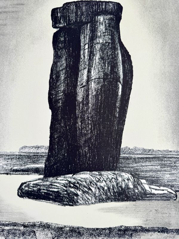 Stonehenge  Pl. 8 (Lithographie) - Henry  MOORE