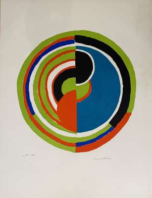 Signal (Farblithographie) - Sonia DELAUNAY