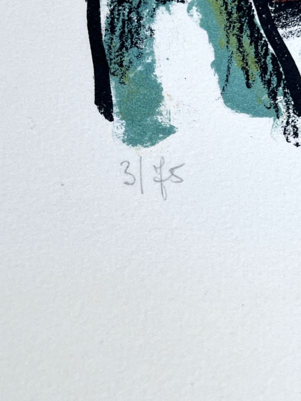 Le Puits (Lithographie) - Fernand LEGER